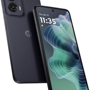Motorola G35 5G Mobile Phone, 8+8GB RAM, Bi-SIM + iROM 128GB, UNISOC T760, 6.7" 120Hz Bolid Display, Android 14, Midnight Black