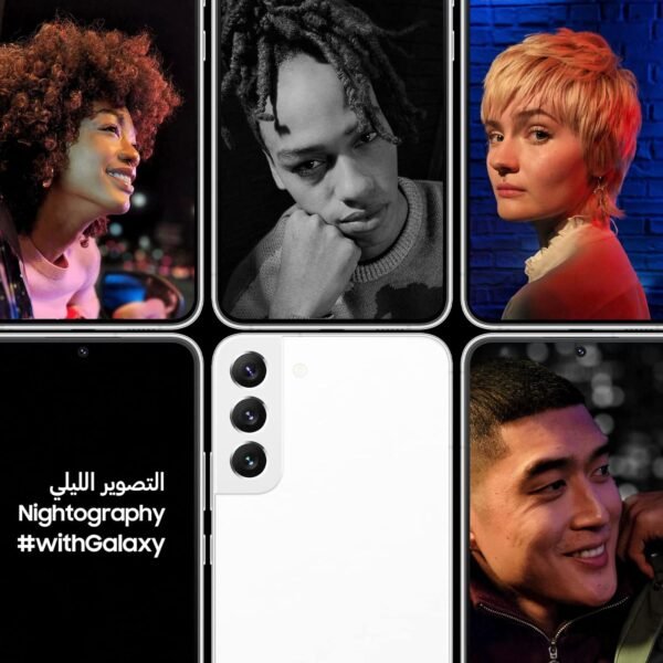 ⁦Samsung Galaxy S22+ | Dual SIM 5G Smartphone | Saudi Arabia Version | Phantom White | 256GB⁩ - الصورة ⁦3⁩